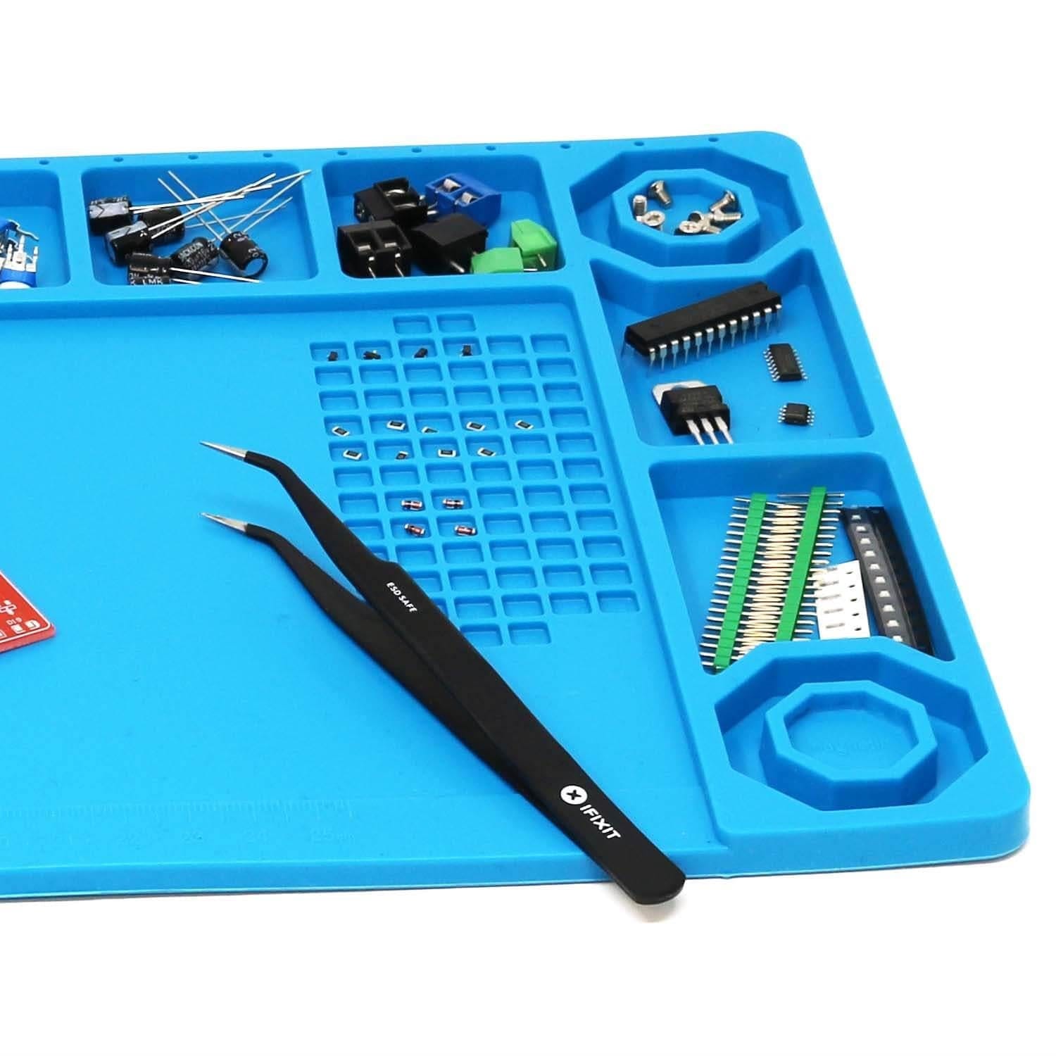 Magnetic Silicone Soldering Mat by The Pi Hut - The Pi Hut
