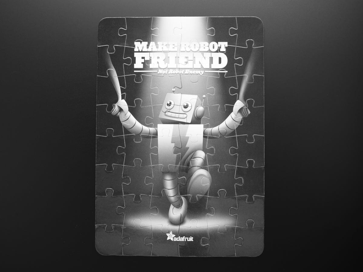 Make Robot Friend Jigsaw Puzzle by Adafruit - The Pi Hut
