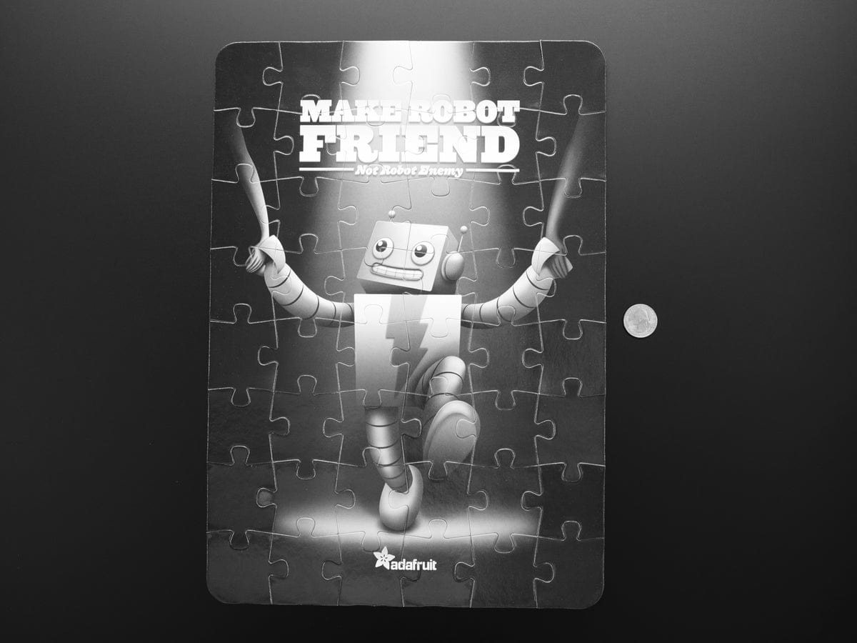 Make Robot Friend Jigsaw Puzzle by Adafruit - The Pi Hut