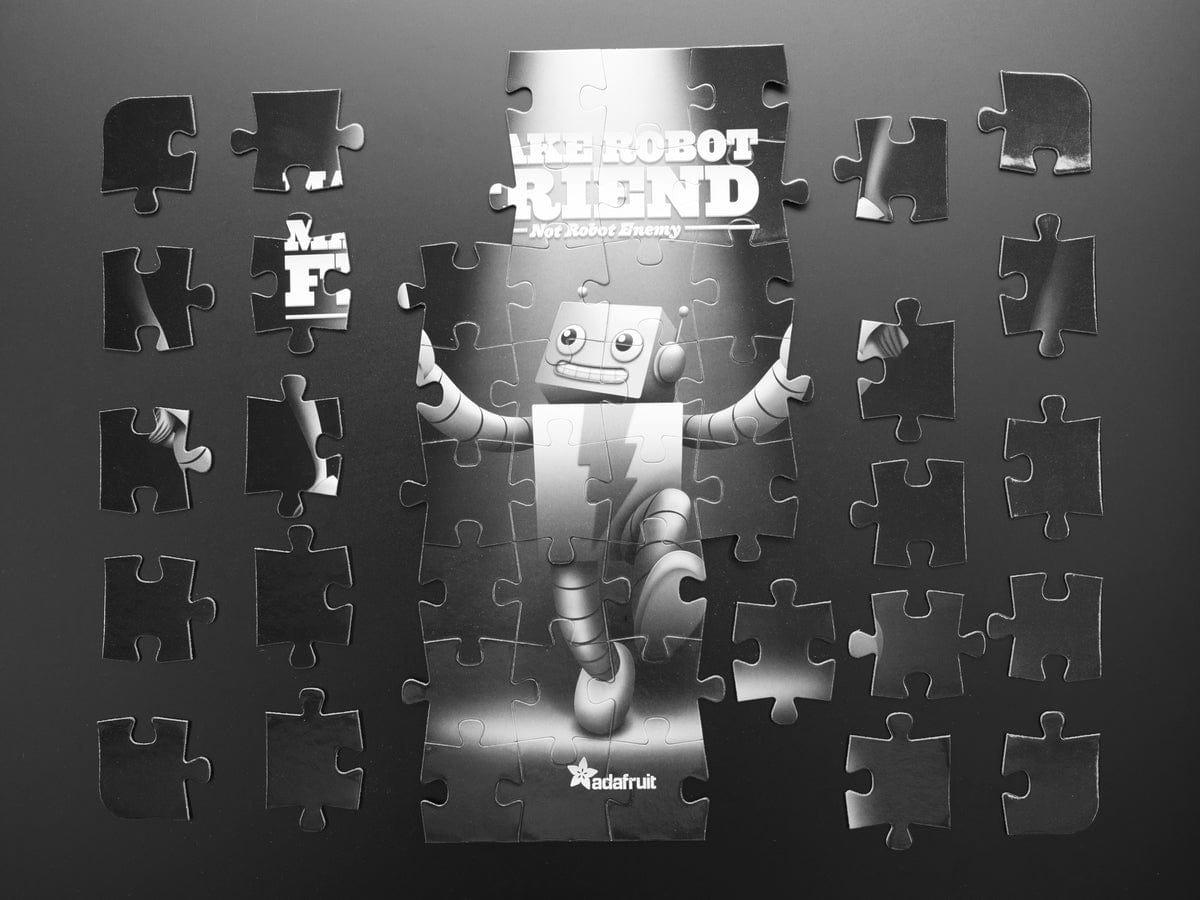 Make Robot Friend Jigsaw Puzzle by Adafruit - The Pi Hut