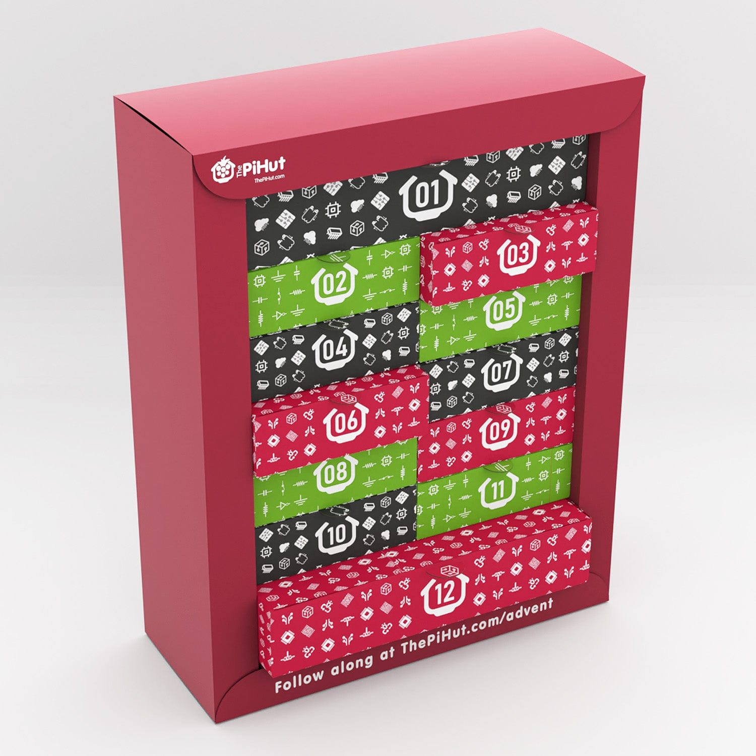 Maker Advent Calendar - The 12 Projects of Codemas (inc. Raspberry Pi Pico H) by The Pi Hut - The Pi Hut