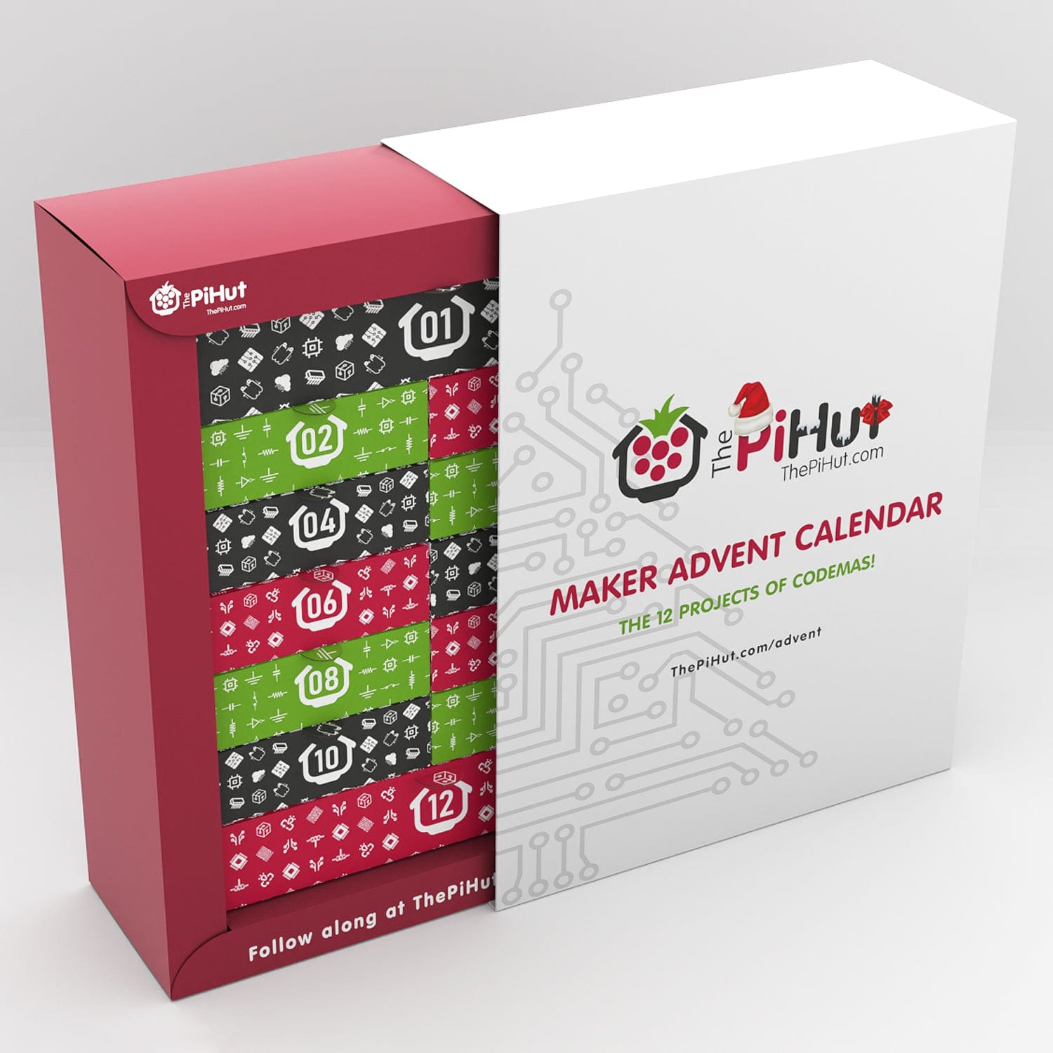 Maker Advent Calendar - The 12 Projects of Codemas (inc. Raspberry Pi Pico H) by The Pi Hut - The Pi Hut