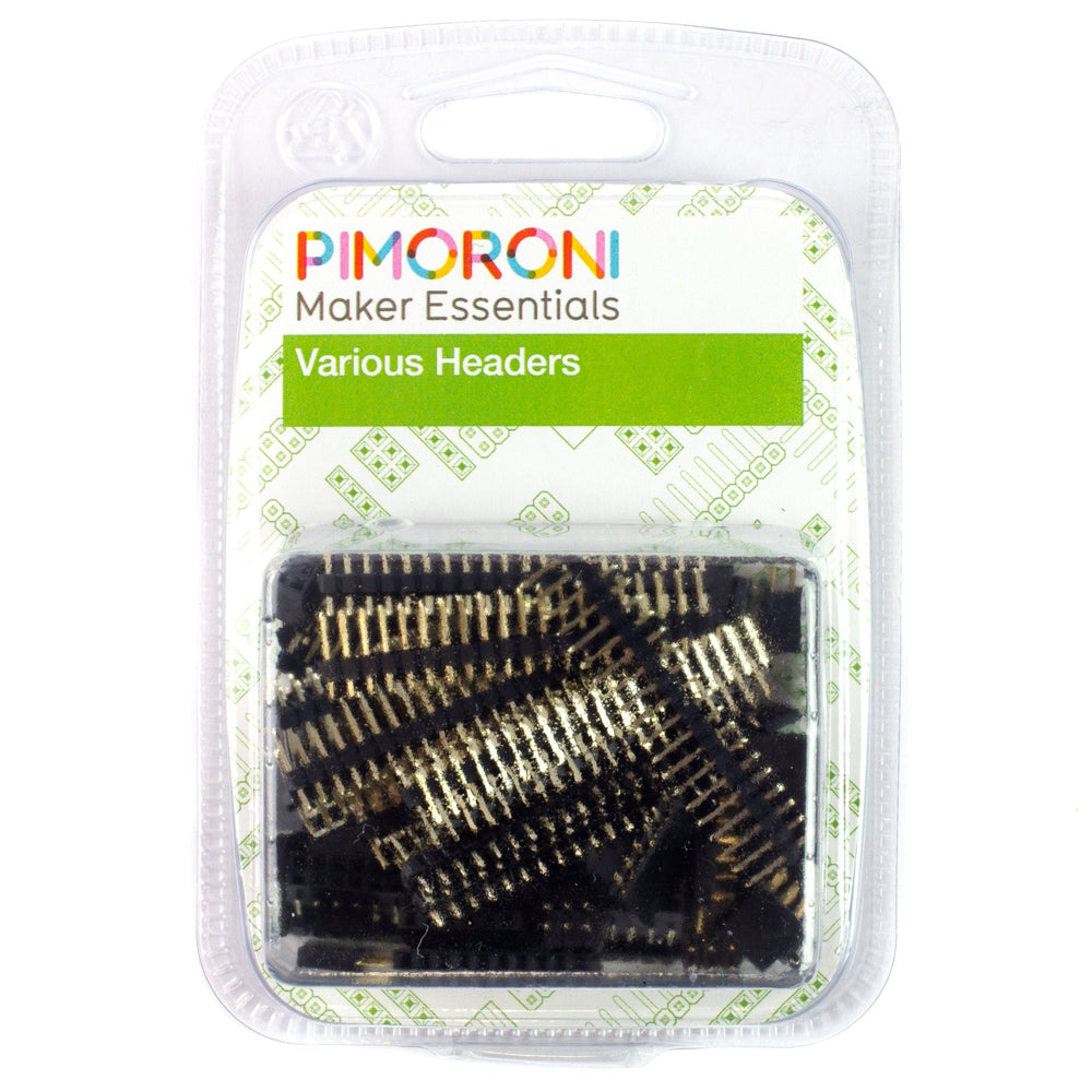 Maker Essentials - Various Headers by Pimoroni - The Pi Hut