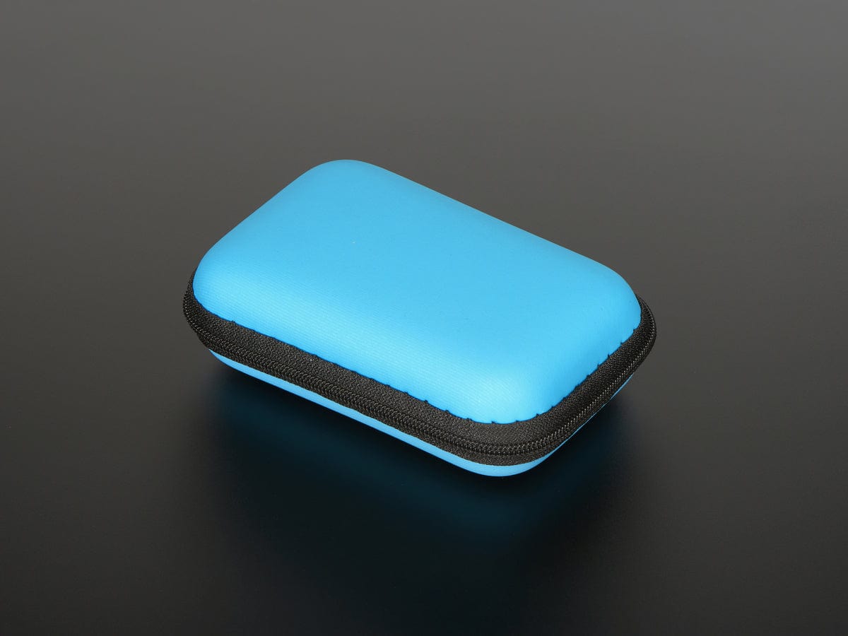 Maker-Friendly Zipper Case - Light Blue by The Pi Hut - The Pi Hut