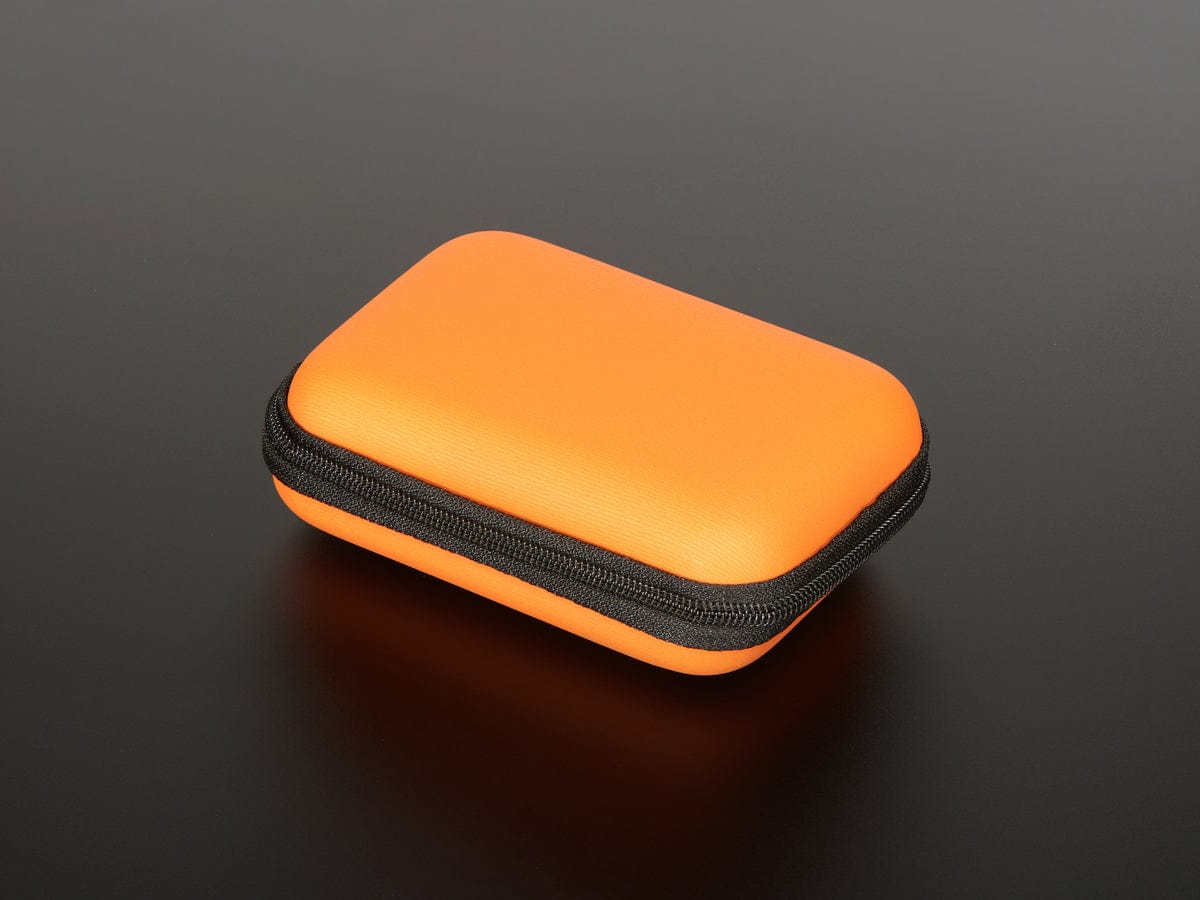 Maker-Friendly Zipper Case - Orange by The Pi Hut - The Pi Hut