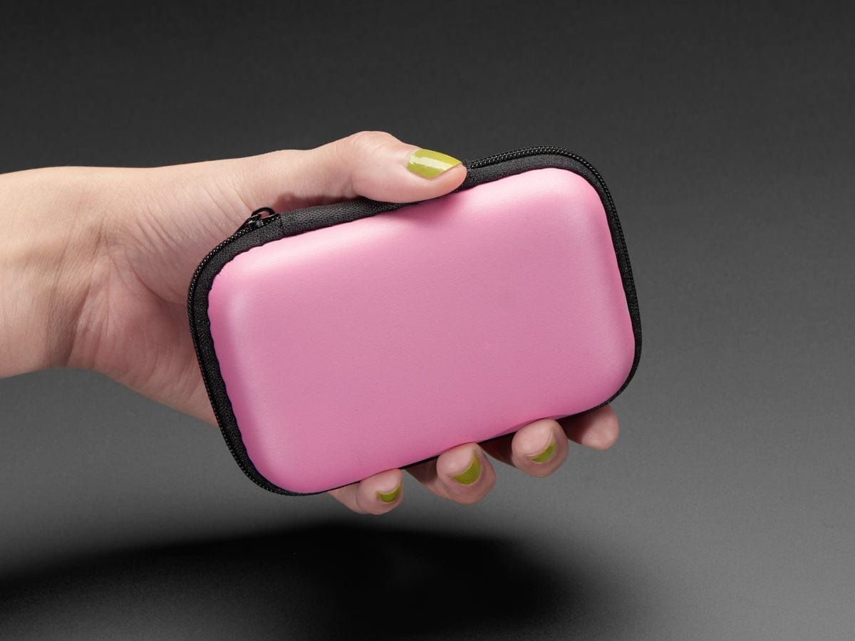 Maker-Friendly Zipper Case - Pink by The Pi Hut - The Pi Hut