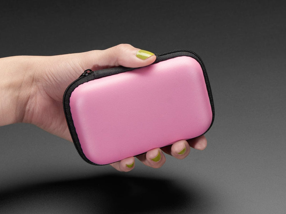 Maker-Friendly Zipper Case - Pink by The Pi Hut - The Pi Hut