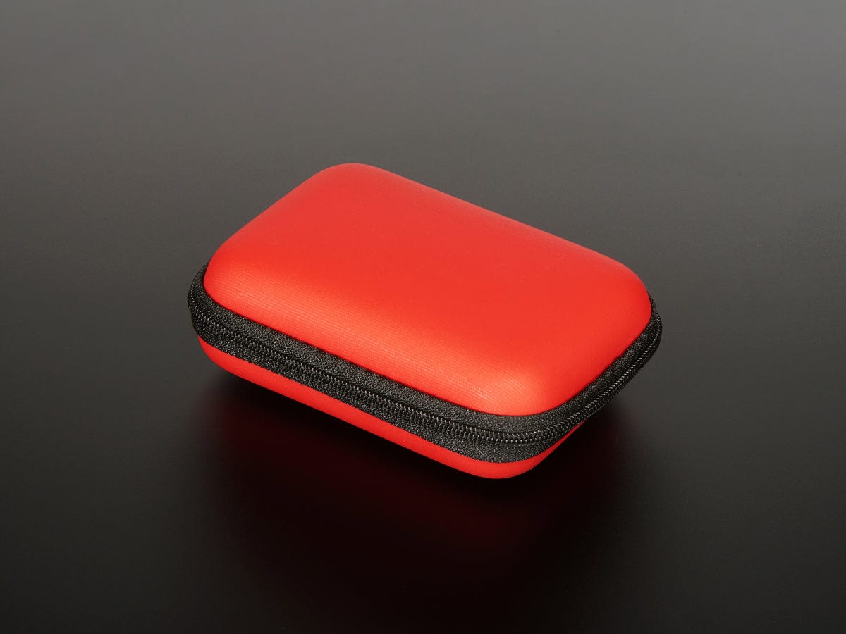 Maker-Friendly Zipper Case - Red by The Pi Hut - The Pi Hut