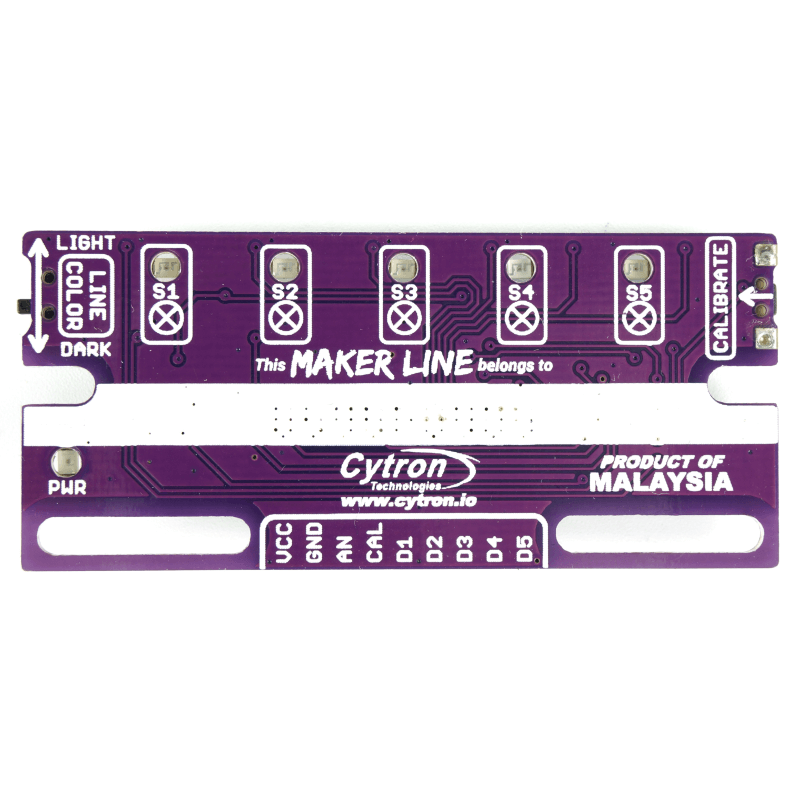 Maker Line: Simplifying Line Sensor by Cytron - The Pi Hut