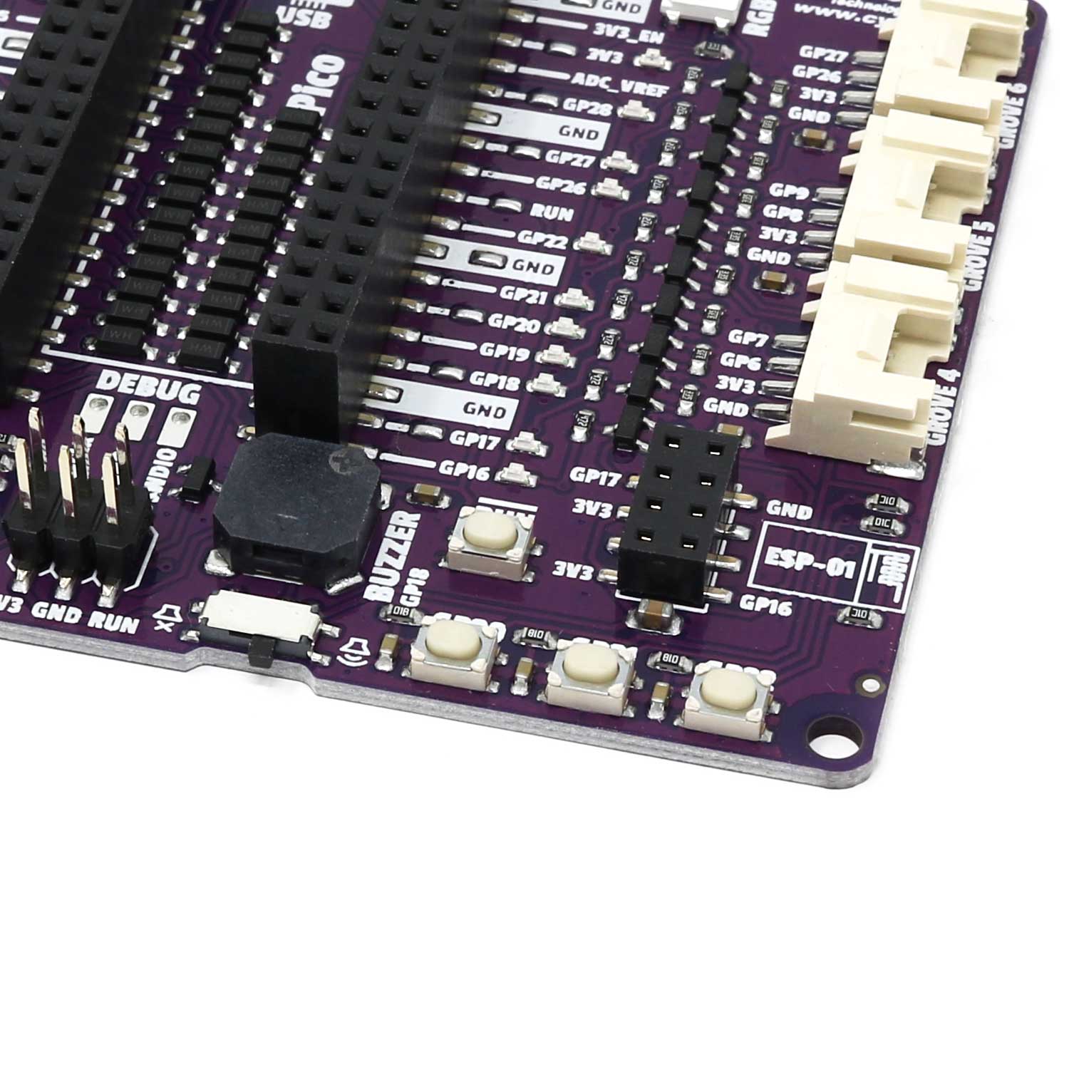 Maker Pi Pico Base (without Pico) by Cytron - The Pi Hut