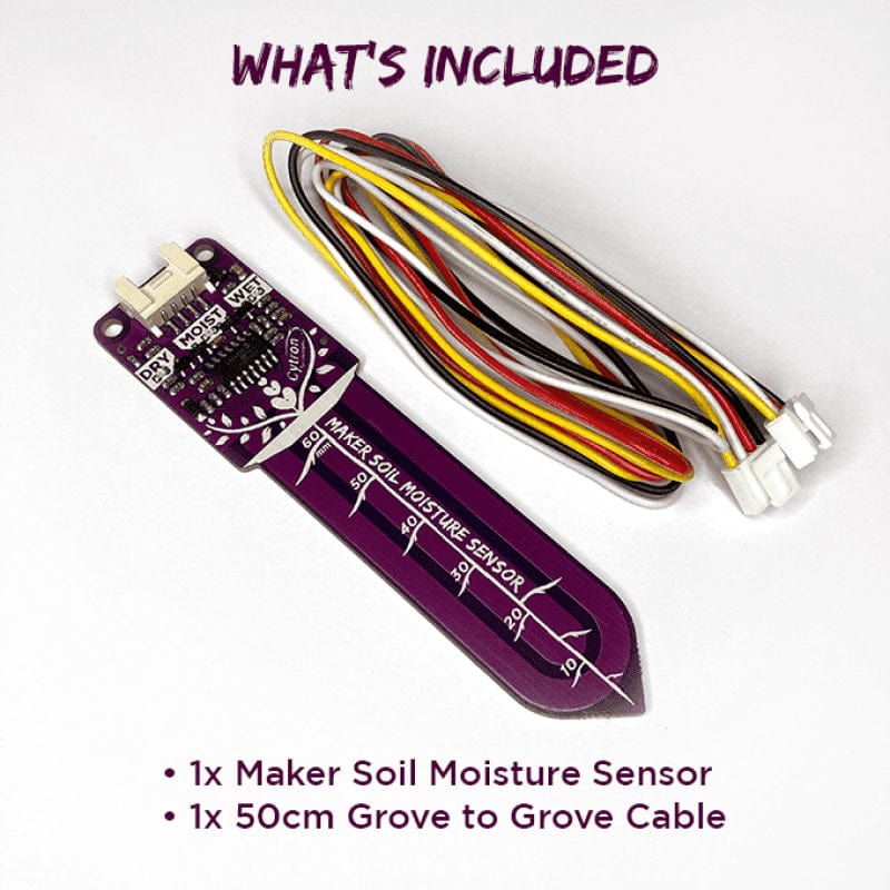 Maker Soil Moisture Sensor (Capacitive) by Cytron - The Pi Hut