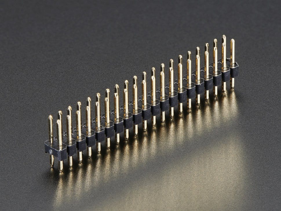Male 40-pin GPIO Header by The Pi Hut - The Pi Hut