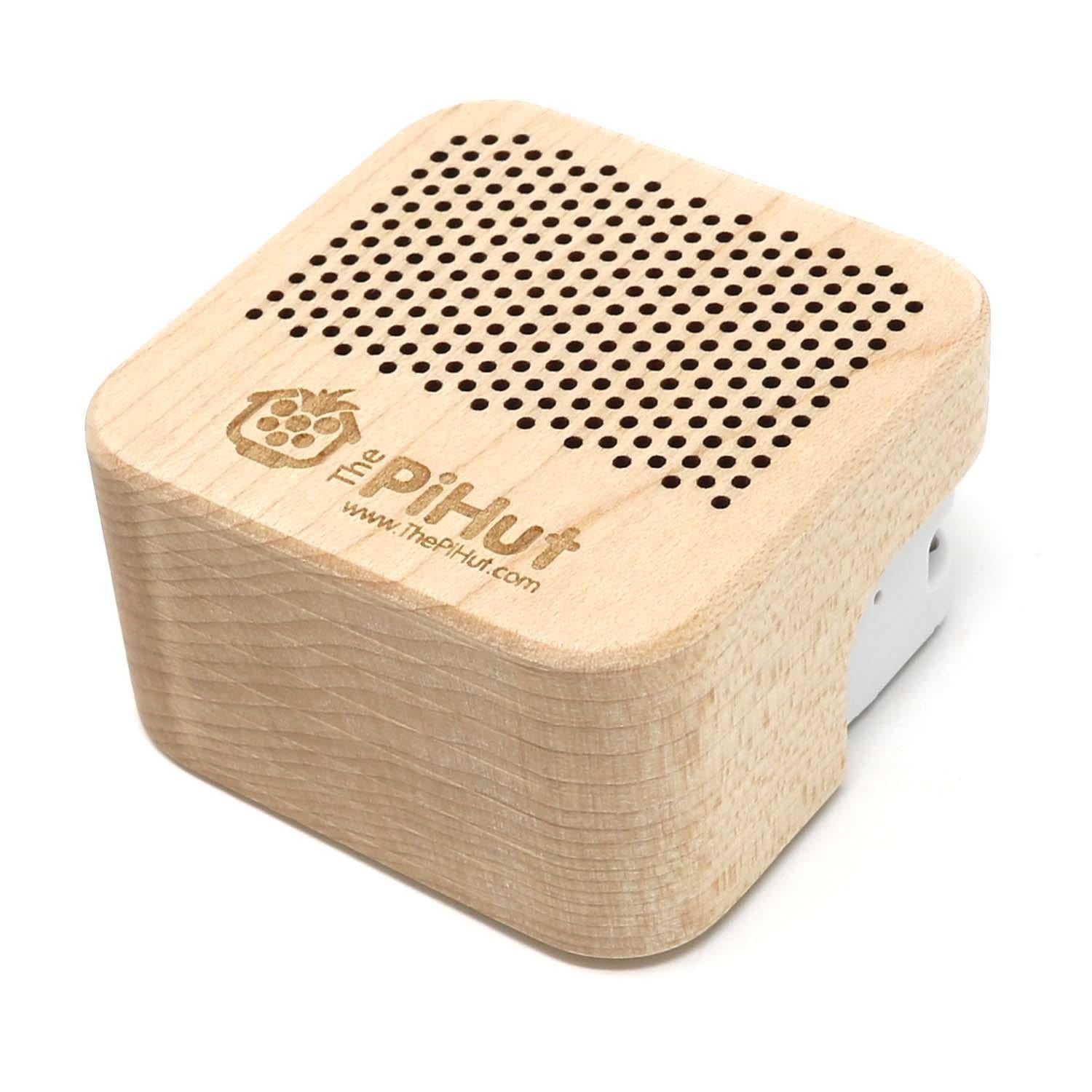 Maple Wood Mini Bluetooth Speaker for Raspberry Pi by The Pi Hut - The Pi Hut