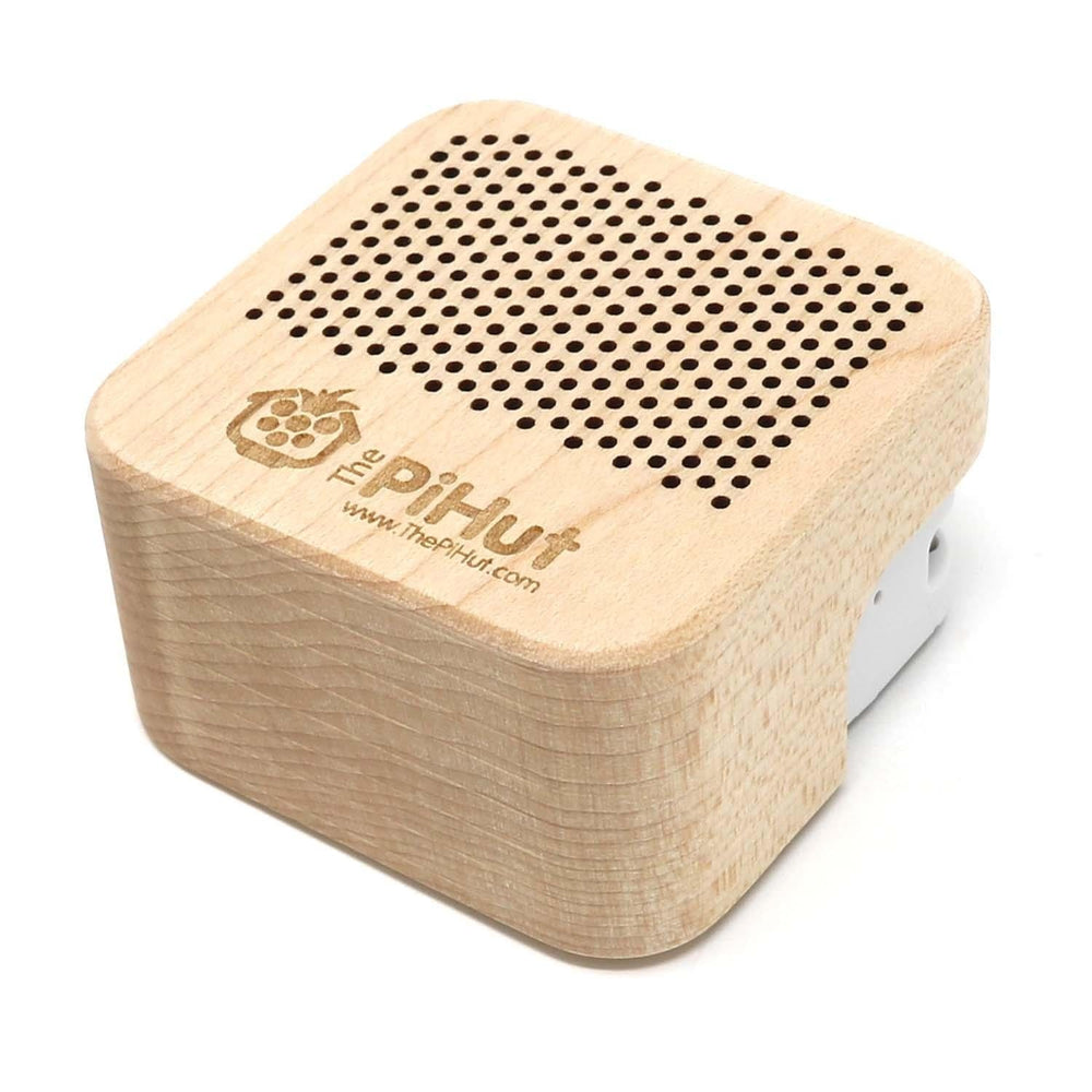 Maple Wood Mini Bluetooth Speaker for Raspberry Pi - The Pi Hut