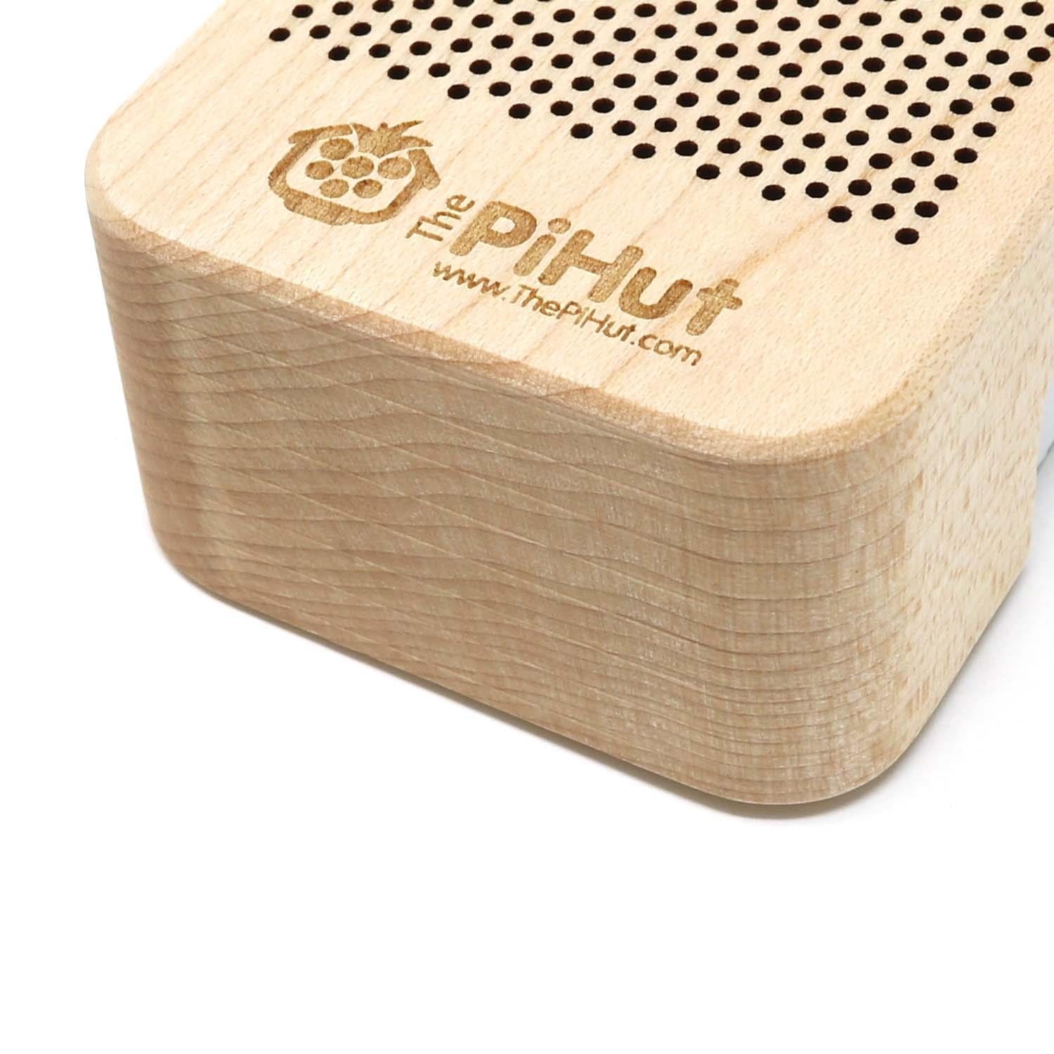 Maple Wood Mini Bluetooth Speaker for Raspberry Pi by The Pi Hut - The Pi Hut