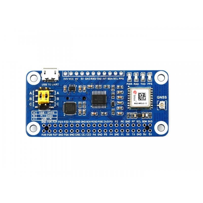 MAX-M8Q GNSS HAT for Raspberry Pi by Waveshare - The Pi Hut