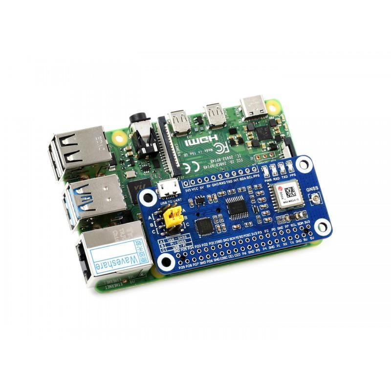 MAX-M8Q GNSS HAT for Raspberry Pi by Waveshare - The Pi Hut