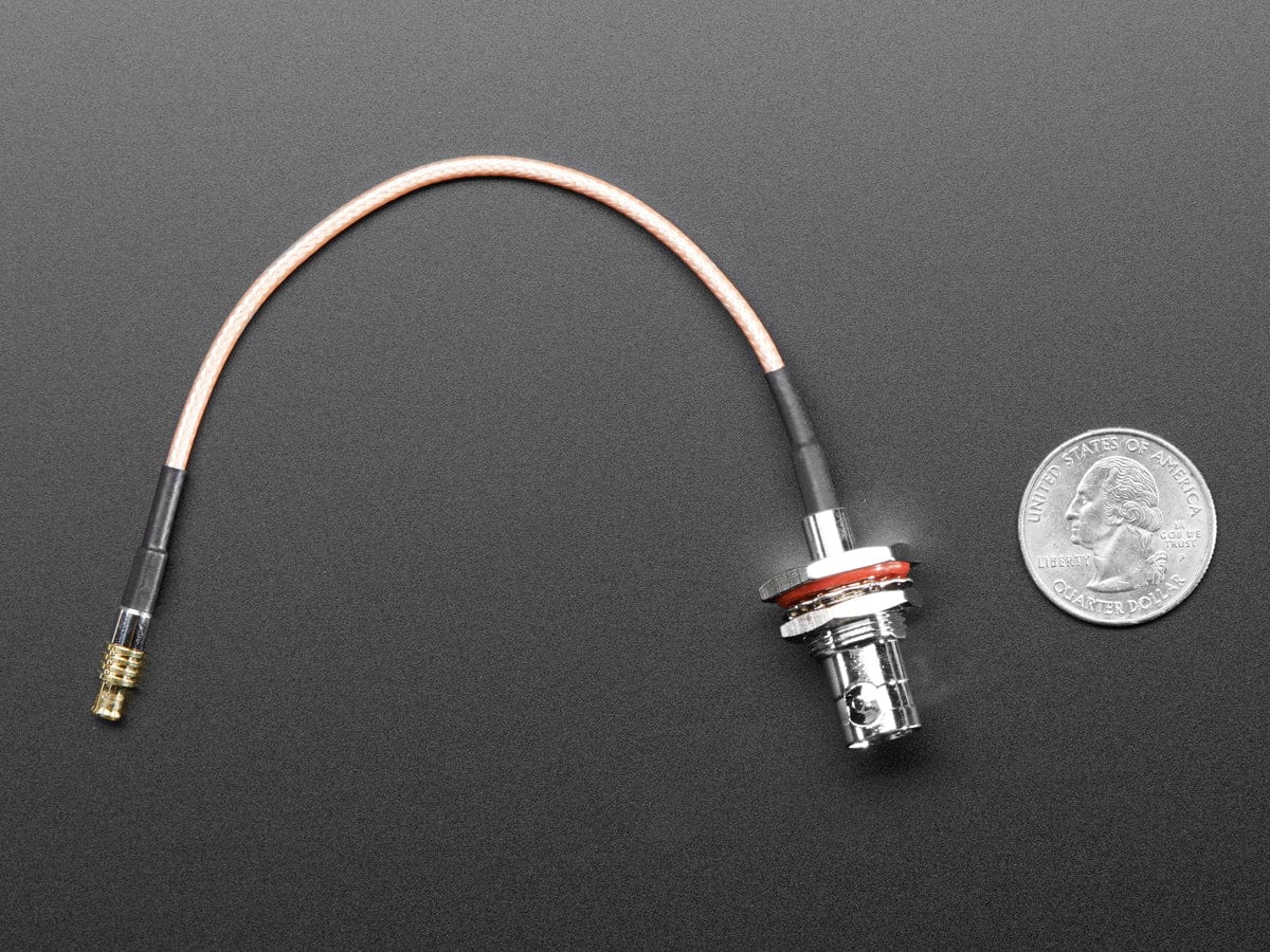 MCX Jack to BNC RF Cable Adapter by The Pi Hut - The Pi Hut