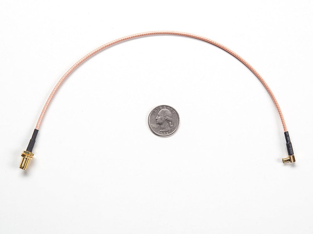 MCX Jack to SMA RF Cable Adapter by The Pi Hut - The Pi Hut