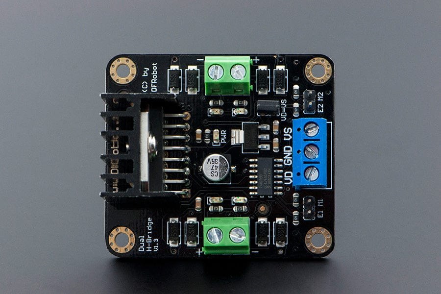 MDV 2x2A DC Motor Controller (L298N) by DFRobot - The Pi Hut