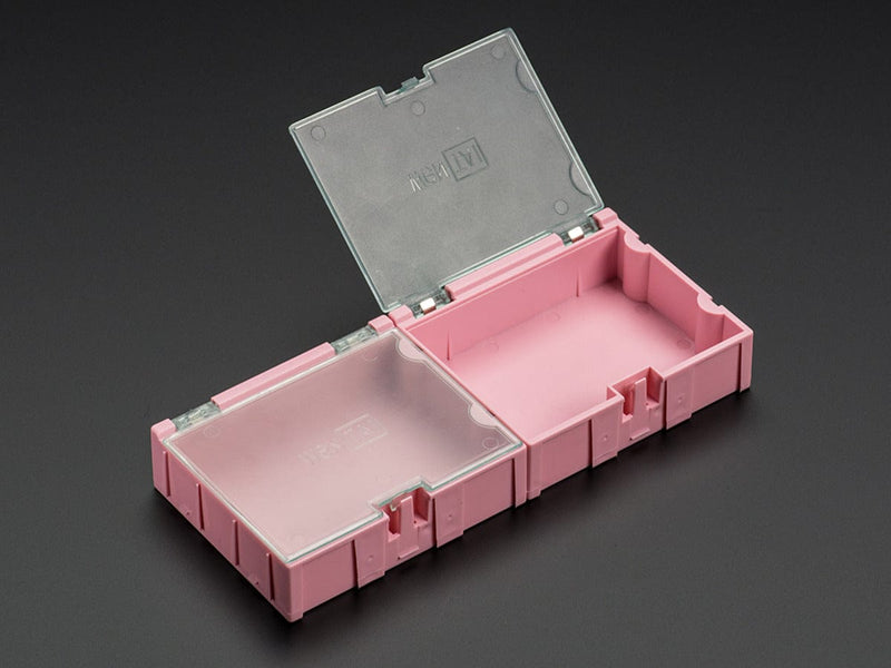 Medium Modular Snap Boxes - SMD component storage - 2 pack - The Pi Hut