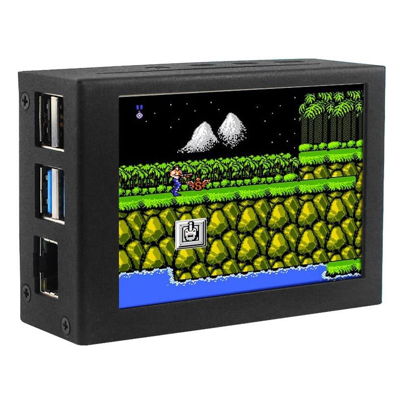 Metal Case with 3.5" TFT Touchscreen for Raspberry Pi 4 (480x320) by DFRobot - The Pi Hut