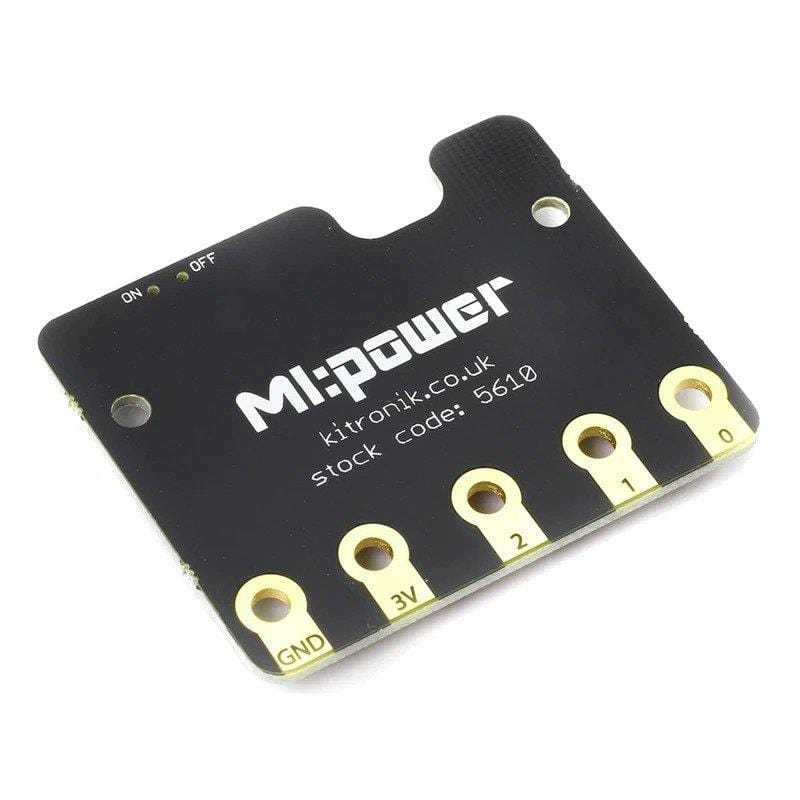 MI:power board for the BBC Microbit V2 by Kitronik - The Pi Hut