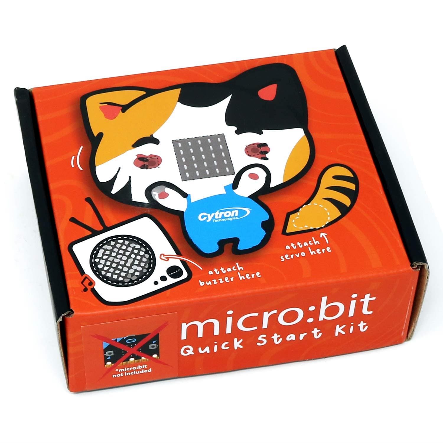 micro:bit Quick Start Kit (no micro:bit) by Cytron - The Pi Hut