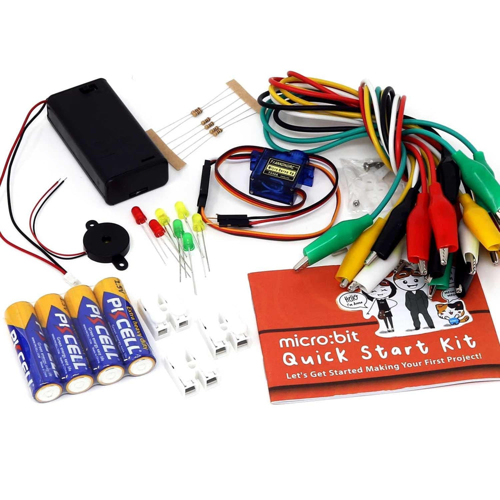 micro:bit Quick Start Kit (no micro:bit) by Cytron - The Pi Hut