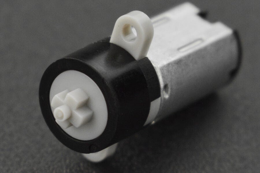 Micro DC Geared Motor 6V 112RPM by The Pi Hut - The Pi Hut