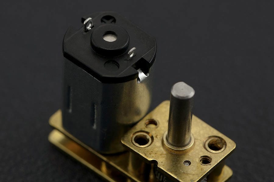 Micro DC Geared Motor with Exclusive Upside Down Structure by The Pi Hut - The Pi Hut