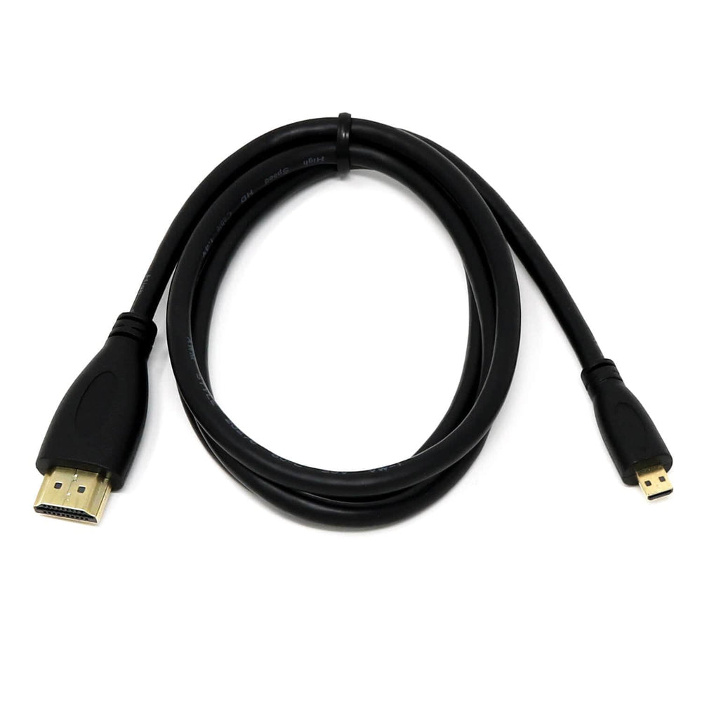 Micro HDMI to HDMI Cable for Raspberry Pi 4 - The Pi Hut