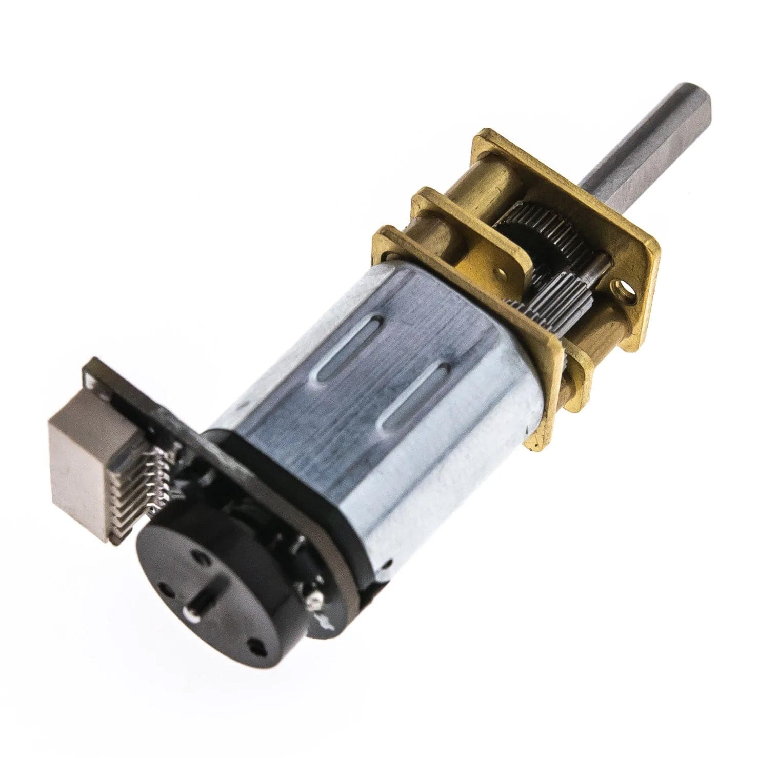 Micro Metal Gearmotor with Micro Metal Motor Encoder (MMME) by Pimoroni - The Pi Hut