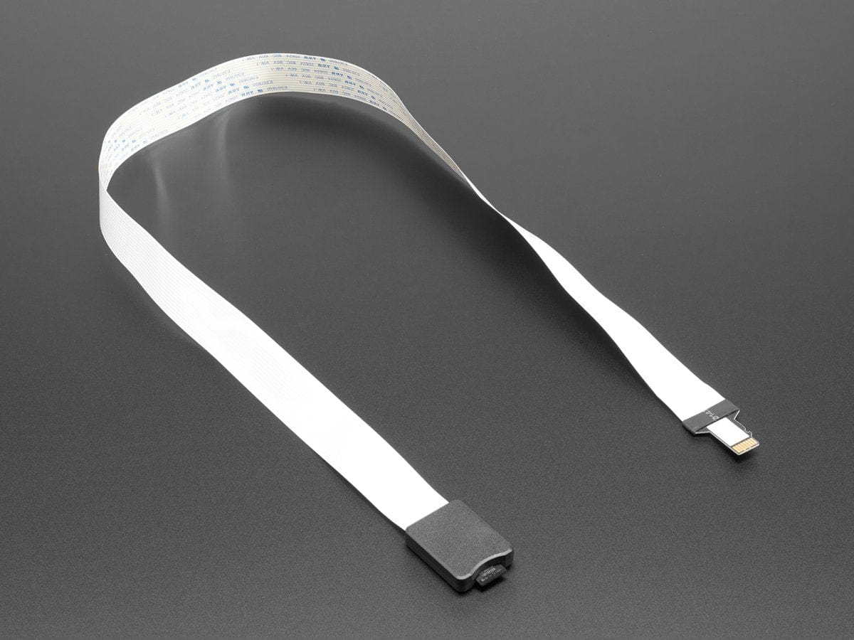 Micro SD Card Extender - 68cm (26 inch) long flex cable by The Pi Hut - The Pi Hut