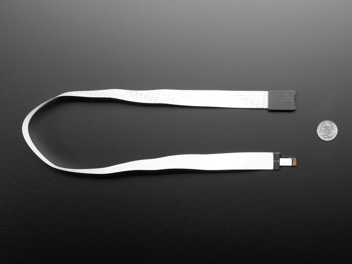 Micro SD Card Extender - 68cm (26 inch) long flex cable by The Pi Hut - The Pi Hut
