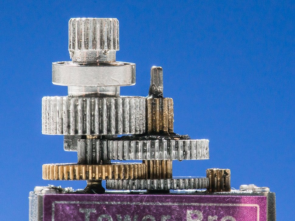 Micro Servo - MG90D High Torque Metal Gear by The Pi Hut - The Pi Hut