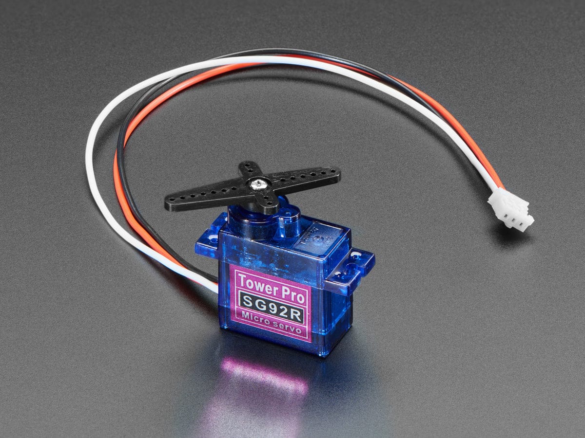Micro Servo with 3-pin JST Cable - STEMMA Connector Compatible by The Pi Hut - The Pi Hut