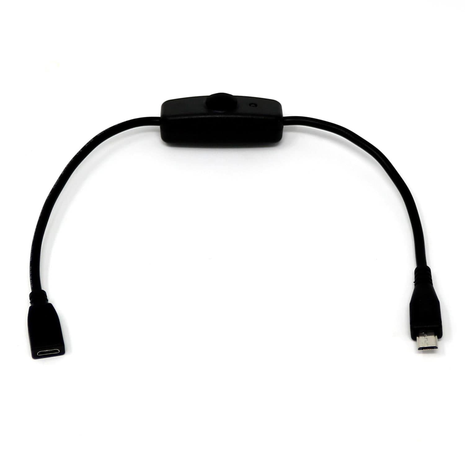 Micro-USB Cable with On/Off Switch by The Pi Hut - The Pi Hut