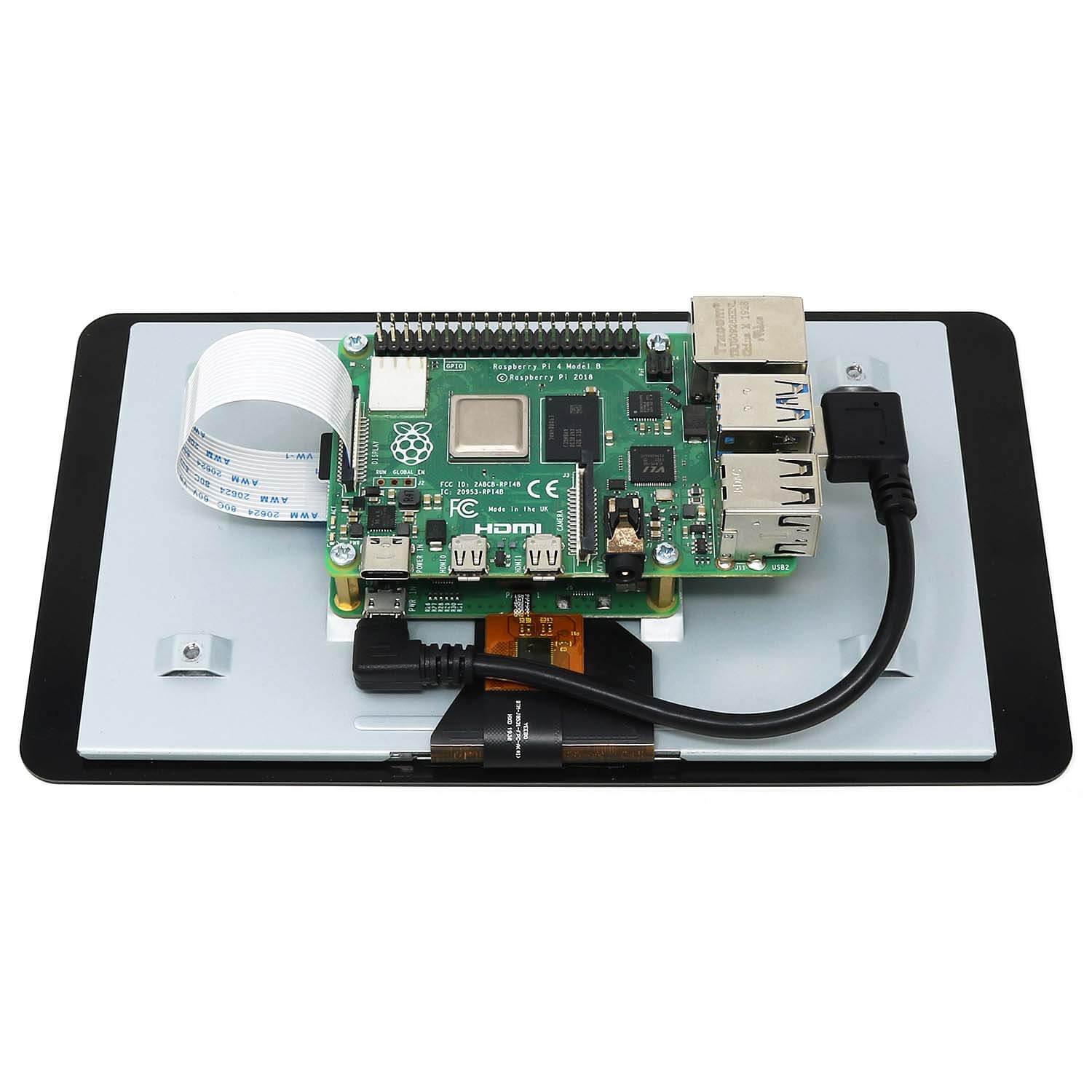 Micro-USB Power Cable for Official Raspberry Pi Display by The Pi Hut - The Pi Hut