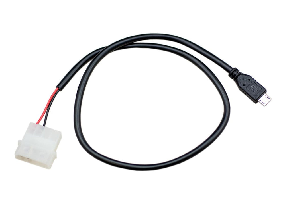Micro USB to 4-Pin Molex Socket Cable (0.5m) by The Pi Hut - The Pi Hut