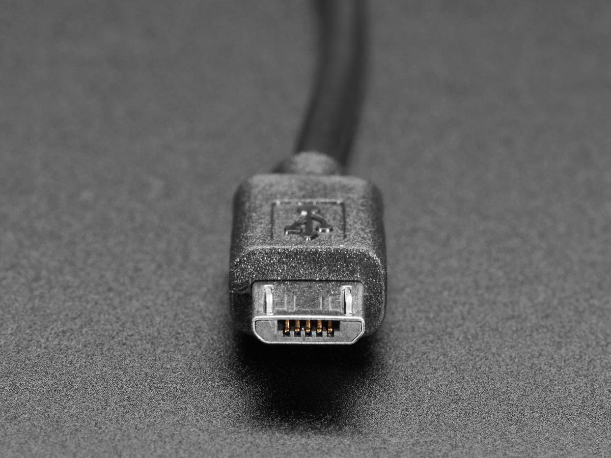 Micro USB to Micro USB OTG Cable - 10-12" / 25-30cm long by The Pi Hut - The Pi Hut