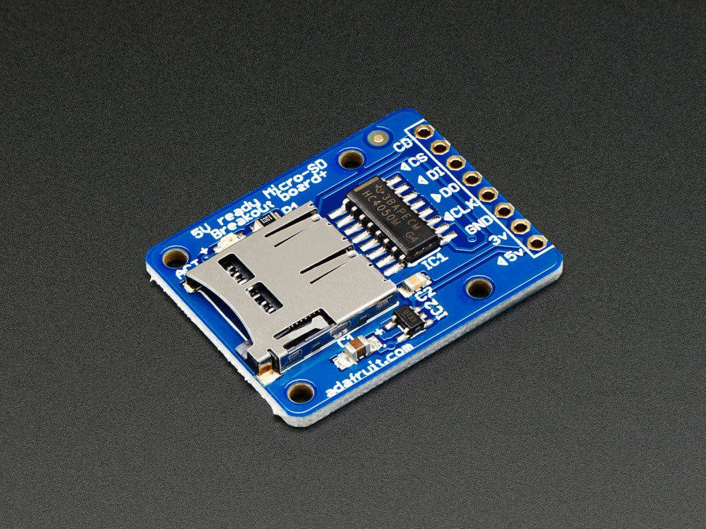 MicroSD card breakout board+ by Adafruit - The Pi Hut