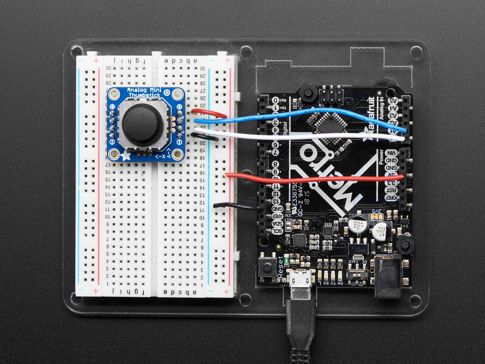 Mini 2-Axis Analog Thumbstick by The Pi Hut - The Pi Hut