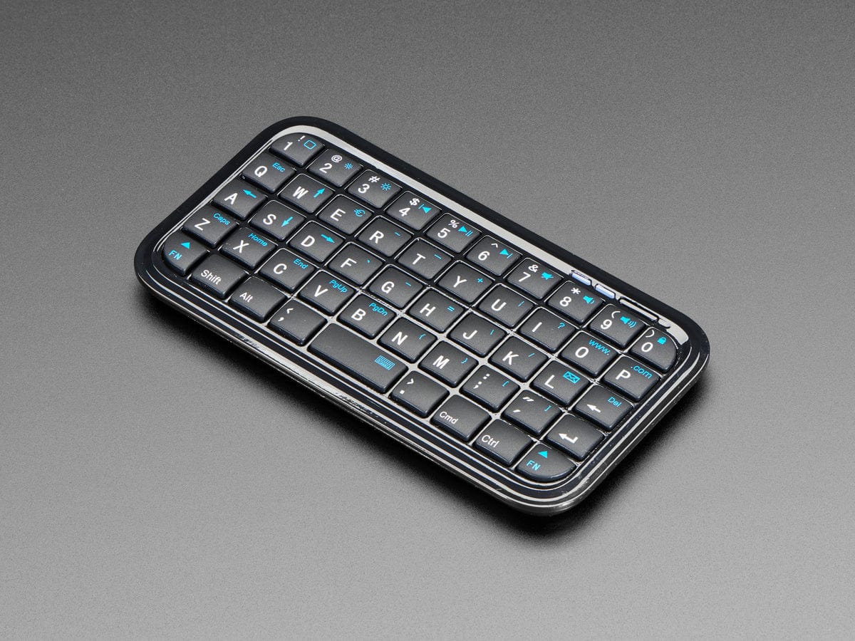 Mini Bluetooth Keyboard – Black by The Pi Hut - The Pi Hut