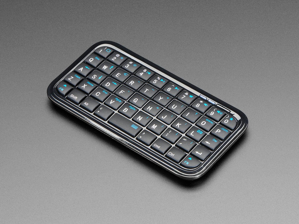 Mini Bluetooth Keyboard – Black by The Pi Hut - The Pi Hut