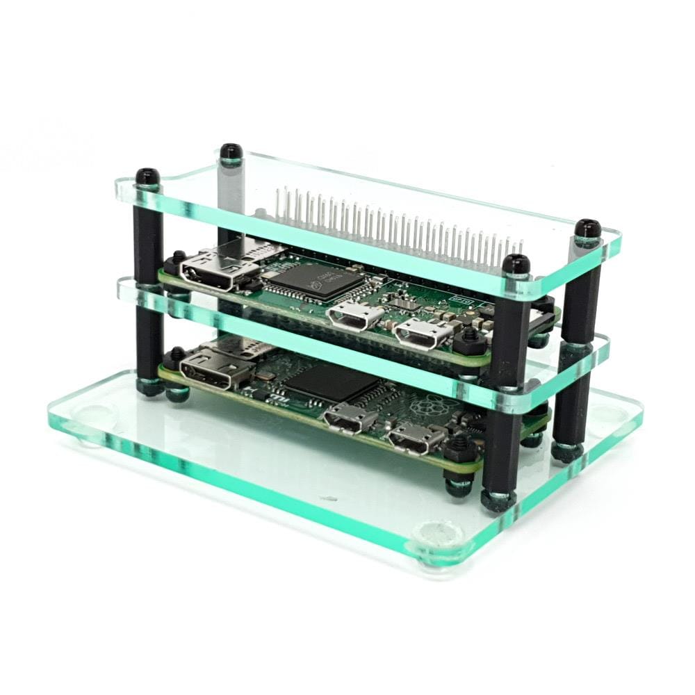 Mini Cluster Case for Raspberry Pi Zero by The Pi Hut - The Pi Hut