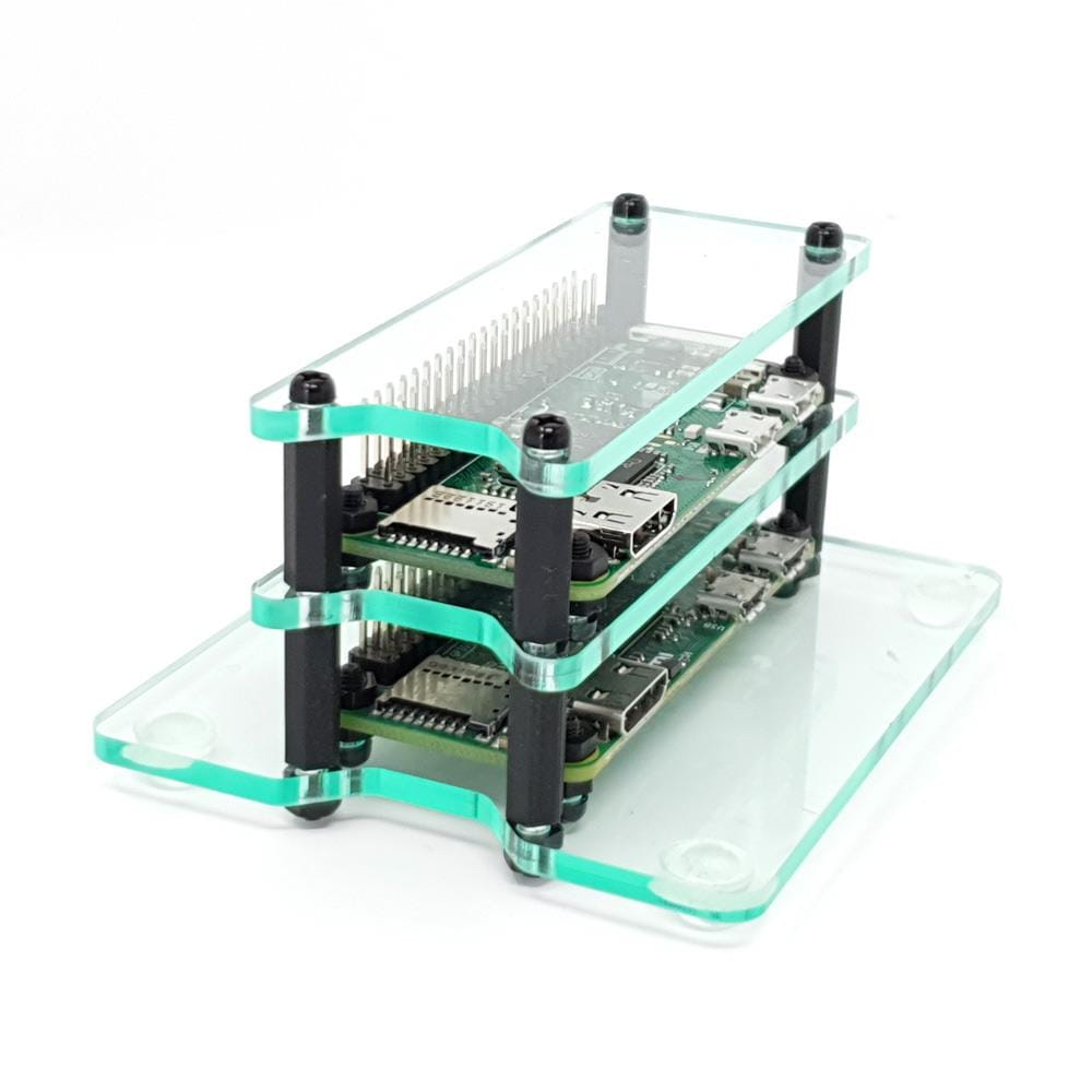 Mini Cluster Case for Raspberry Pi Zero by The Pi Hut - The Pi Hut