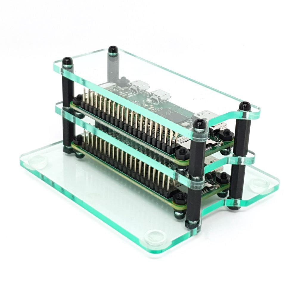 Mini Cluster Case for Raspberry Pi Zero by The Pi Hut - The Pi Hut