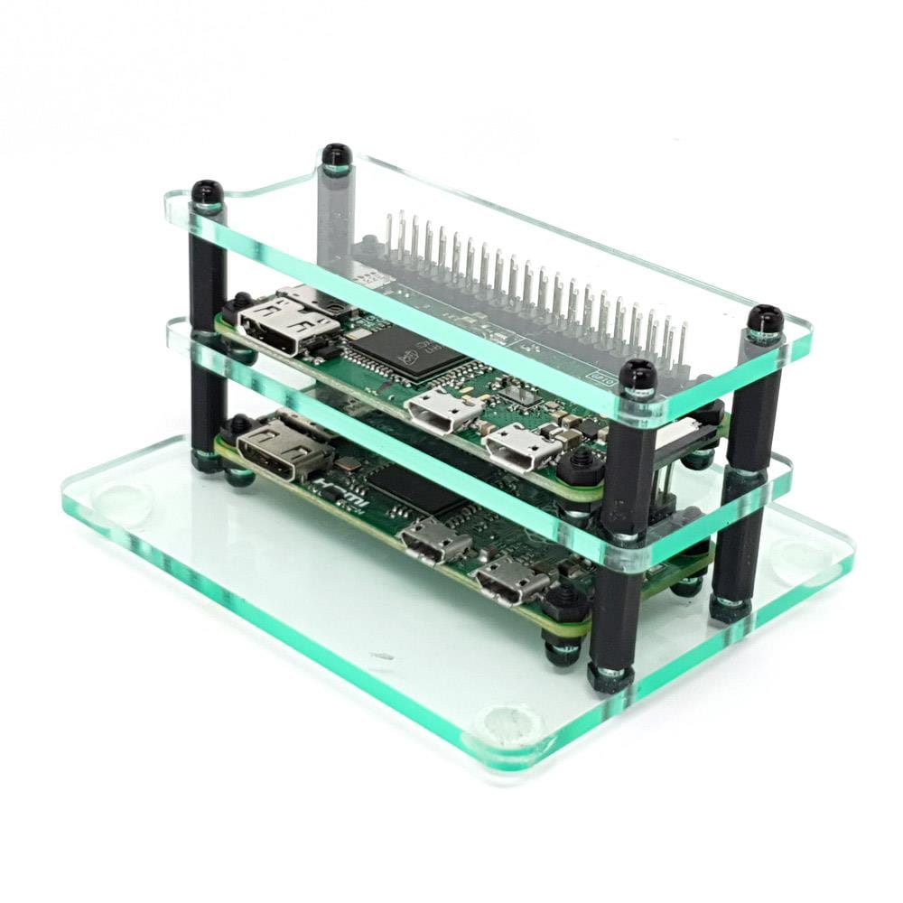 Mini Cluster Case for Raspberry Pi Zero by The Pi Hut - The Pi Hut