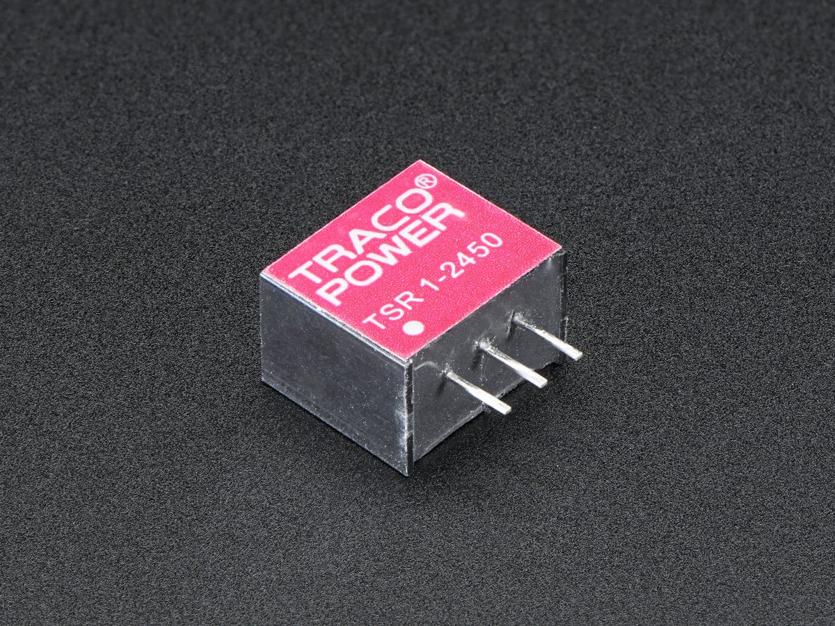 Mini DC/DC Step-Down (Buck) Converter - 5V @ 1A output (TSR12450) by The Pi Hut - The Pi Hut
